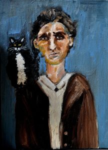 Holger et son chat